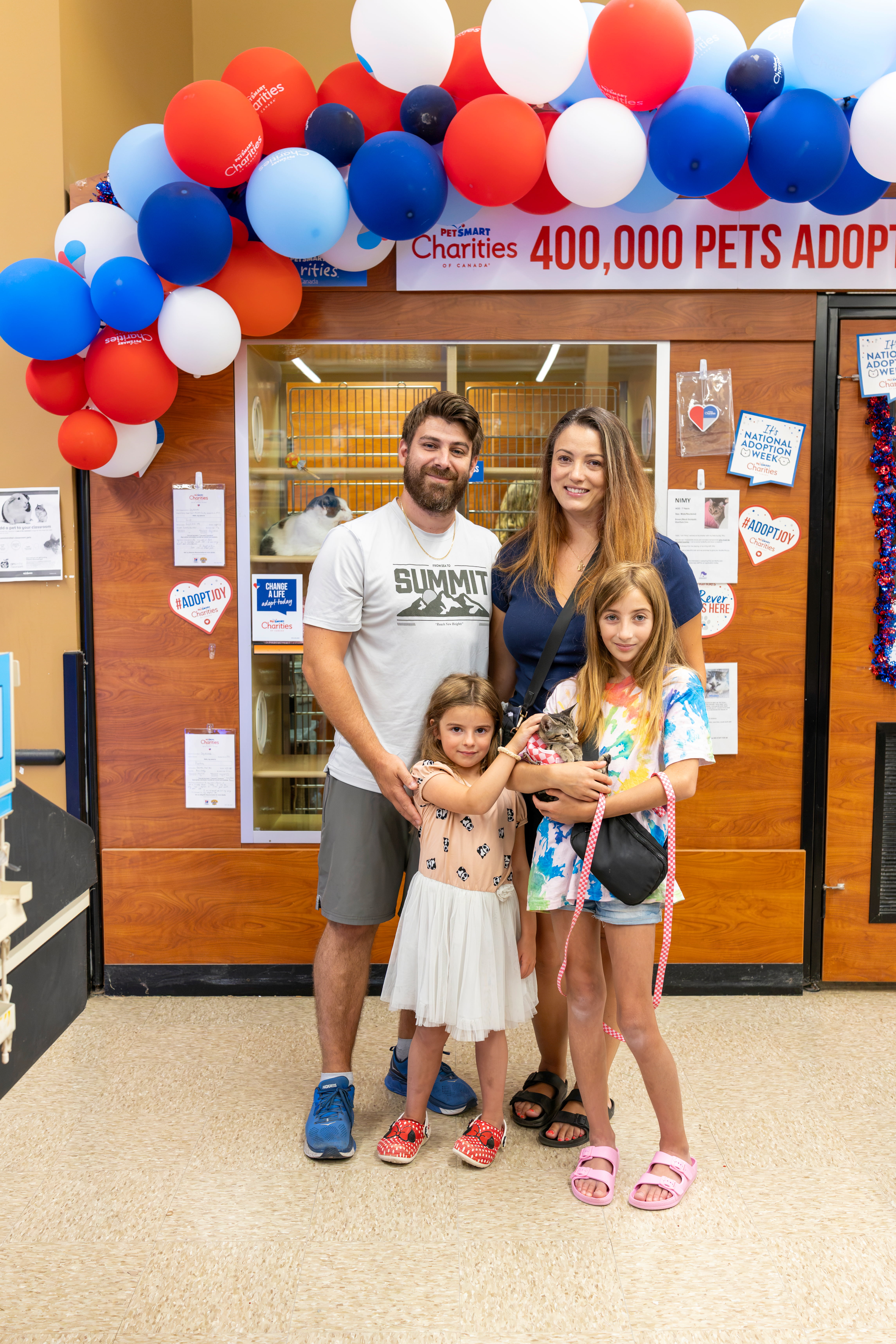 Lady Anne with PetSmart team